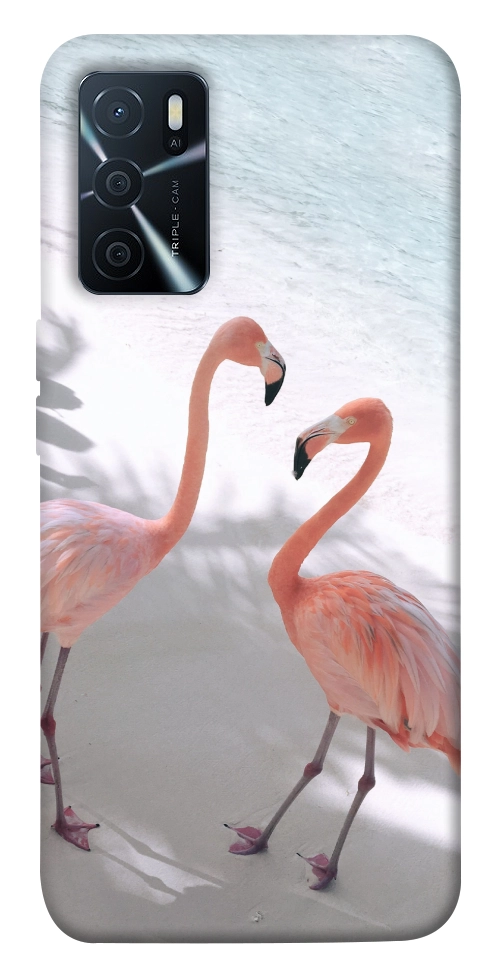 Чехол Flamingos для Oppo A16