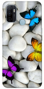 Чехол Butterflies для Oppo A53