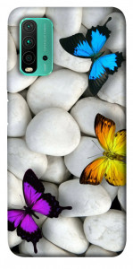 Чехол Butterflies для Xiaomi Redmi Note 9 4G