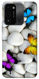 Чехол Butterflies для TECNO Spark 8C