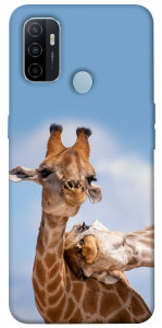 Чехол Милые жирафы для Oppo A53