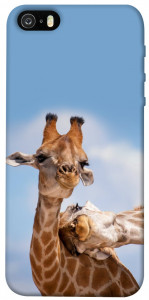 Чохол Милі жирафи для iPhone 5