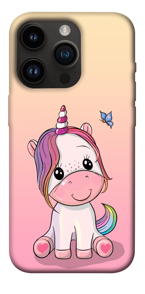 Чохол Сute unicorn для iPhone 14 Pro