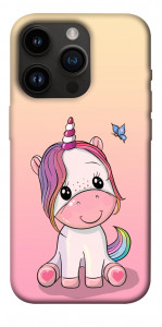 Чехол Сute unicorn для iPhone 14 Pro