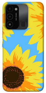 Чехол Sunflower mood для TECNO Spark 8C