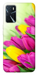 Чохол Барвисті тюльпани для Oppo A16 4G