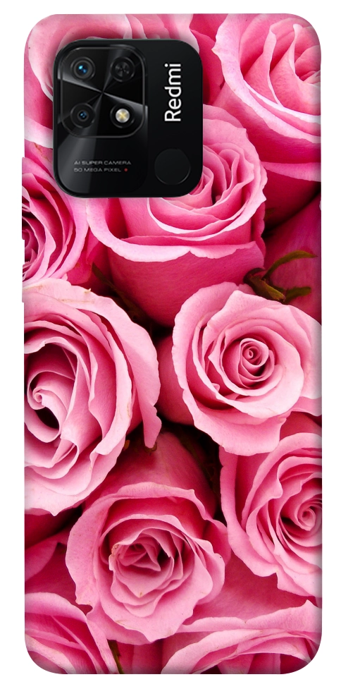 Чехол Bouquet of roses для Xiaomi Redmi 10C