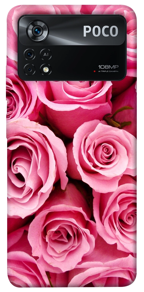 Чехол Bouquet of roses для Xiaomi Poco X4 Pro