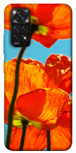 Чехол Яркие маки для Xiaomi Redmi Note 11S