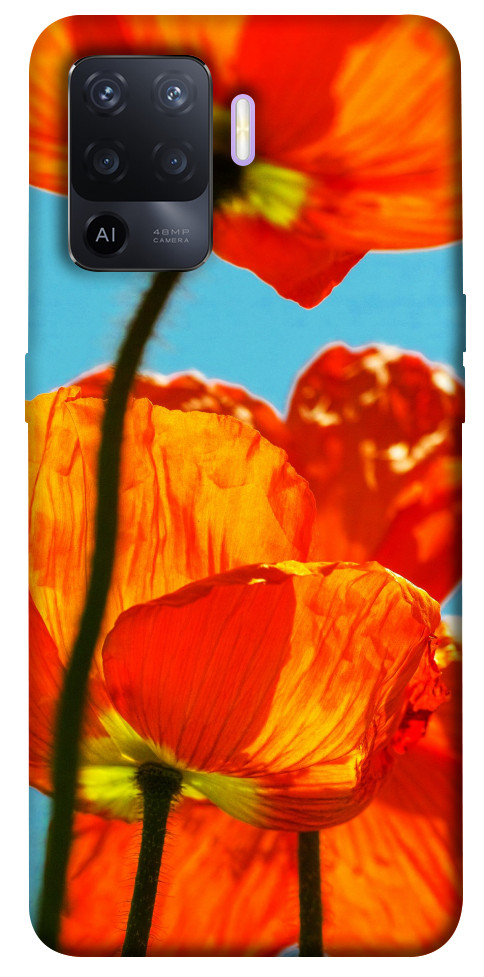

Чехол Яркие маки для Oppo A94 1462774