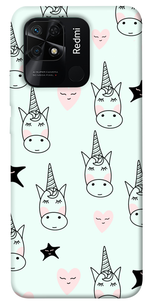 

Чехол Heart unicorn для Xiaomi Redmi 10C 1462927