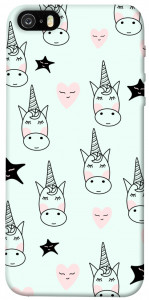 Чохол Heart unicorn для iPhone 5