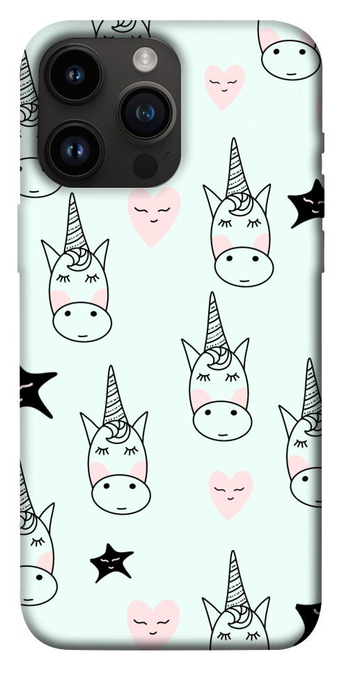 

Чехол Heart unicorn для iPhone 14 Pro Max 1462948