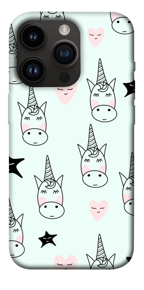 

Чехол Heart unicorn для iPhone 14 Pro 1462949