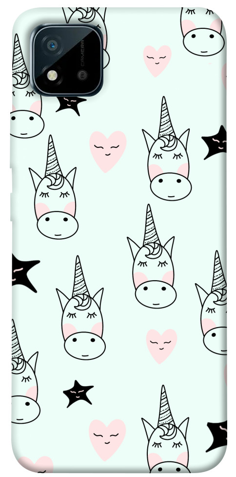 

Чехол Heart unicorn для Realme C20 1462951