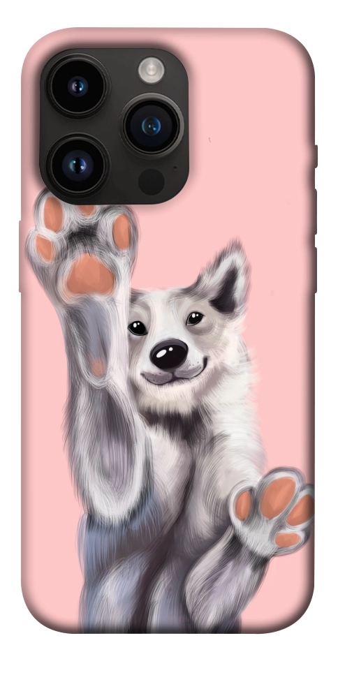 Чехол Cute dog для iPhone 14 Pro