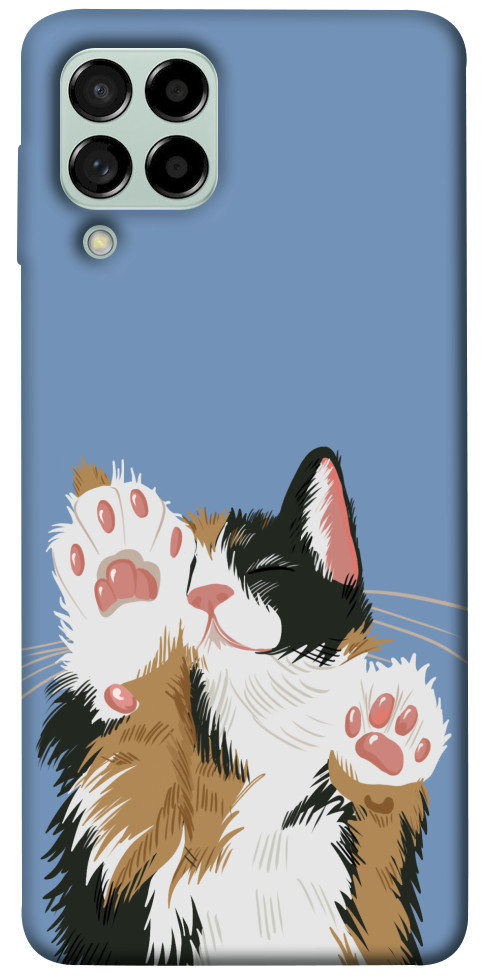 Чохол Funny cat для Galaxy M53