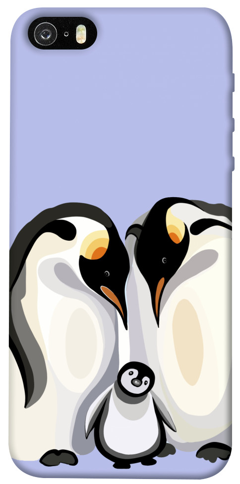 Чехол Penguin family для iPhone 5