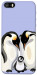 Чохол Penguin family для iPhone 5