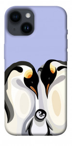 Чохол Penguin family для iPhone 14