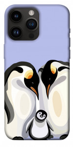 Чехол Penguin family для iPhone 14 Pro Max