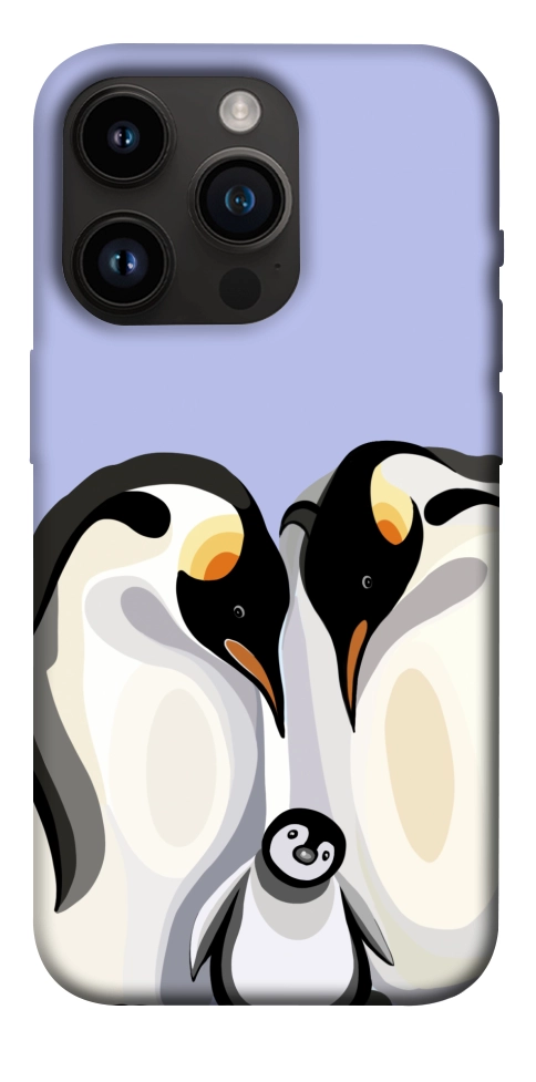 Чехол Penguin family для iPhone 14 Pro