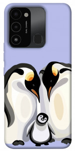 Чехол Penguin family для TECNO Spark 8C