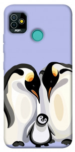 Чехол Penguin family для TECNO Pop 5