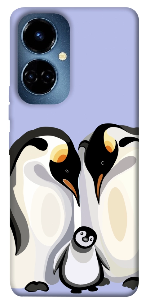 Чохол Penguin family для TECNO Camon 19 (CI6n)