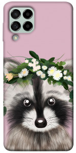 Чохол Raccoon in flowers для Galaxy M53