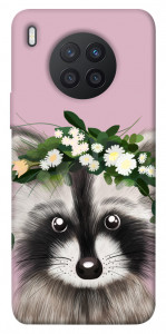 Чехол Raccoon in flowers для Huawei nova 8i