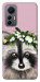 Чехол Raccoon in flowers для Xiaomi 12 Lite