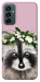 Чехол Raccoon in flowers для Galaxy M23 5G