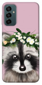 Чохол Raccoon in flowers для Galaxy M23 5G