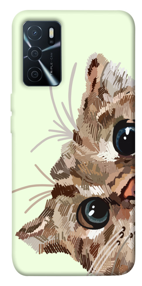 Чехол Cat muzzle для Oppo A16