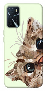 Чохол Cat muzzle для Oppo A16 4G