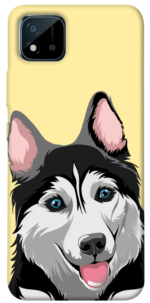 Чехол Husky dog для Realme C20