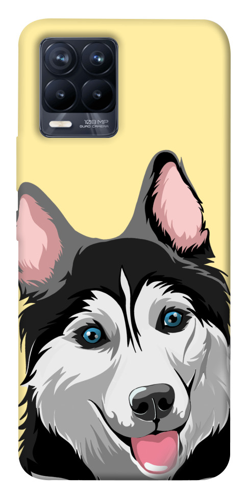 Чохол Husky dog для Realme 8