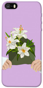 Чохол Flower message для iPhone 5