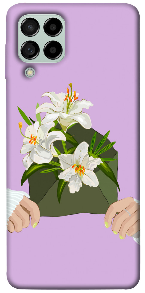 Чехол Flower message для Galaxy M53