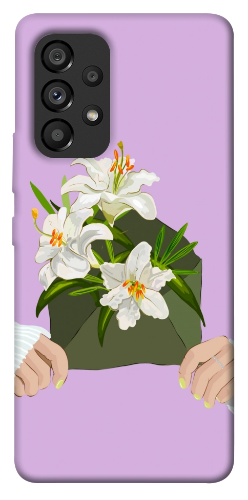 Чехол Flower message для Galaxy A53