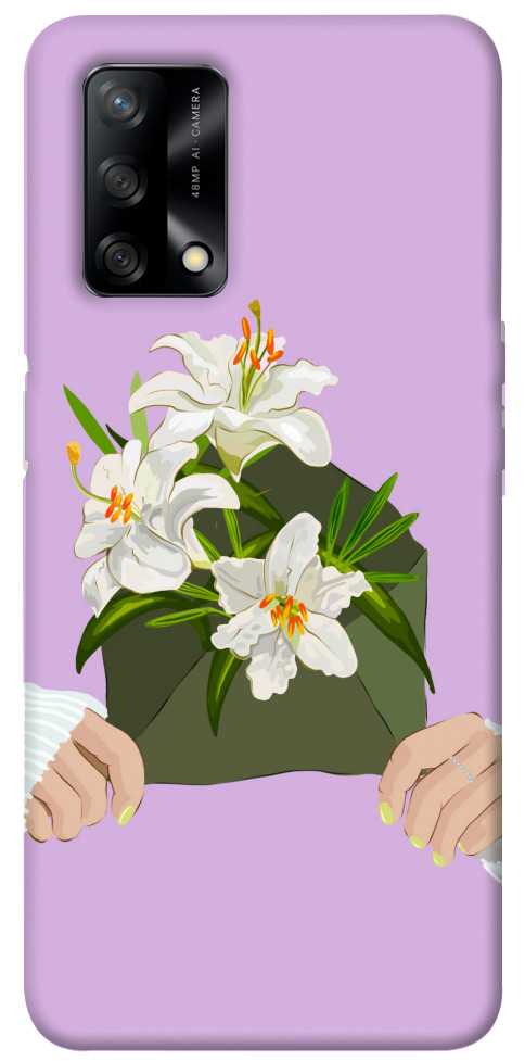 Чохол Flower message для Oppo F19