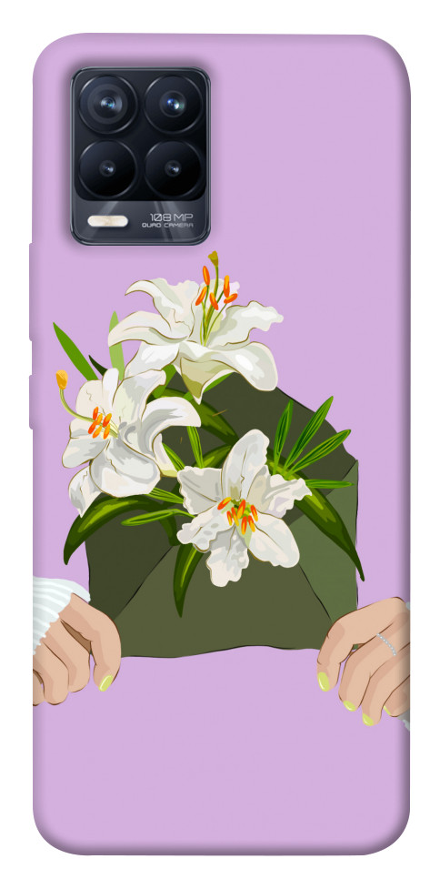 Чохол Flower message для Realme 8