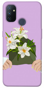 Чехол Flower message для OnePlus Nord N100