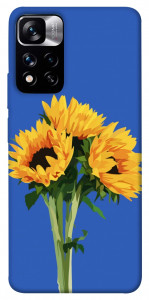 Чехол Bouquet of sunflowers для Xiaomi Redmi Note 11 5G