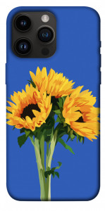 Чехол Bouquet of sunflowers для iPhone 14 Pro Max