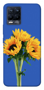 Чехол Bouquet of sunflowers для Realme 8