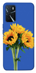 Чехол Bouquet of sunflowers для Oppo A16 4G