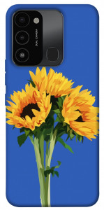 Чохол Bouquet of sunflowers для TECNO Spark 8C