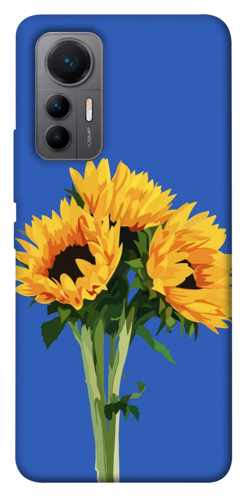 Чохол Bouquet of sunflowers для Xiaomi 12 Lite